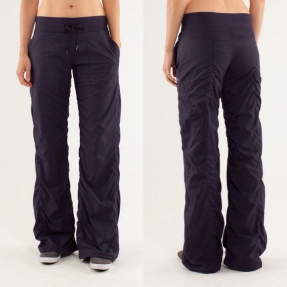 lululemon athletica Pants - Lululemon Studio Pant II Lined Black Swan